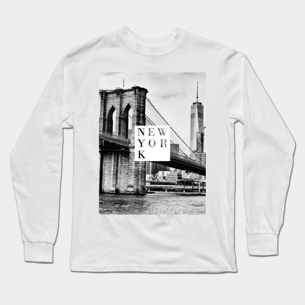 New York Long Sleeve T-Shirt by aleibanez